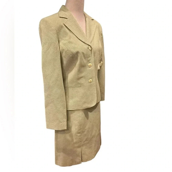 East 5th green/white skirt set(2pcs) size 6 - Picture 2 of 16